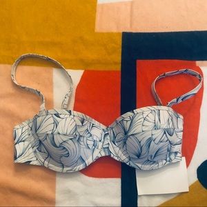 NWT: Tory Burch Bikini Top (Strapless or Bra-like)